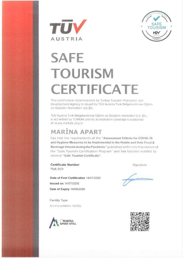 Marina Apart Hotel Мармарис Экстерьер фото